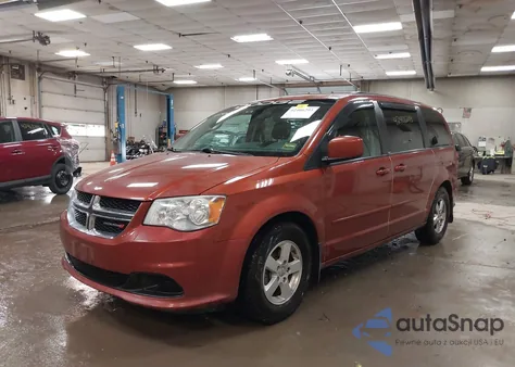 2012 Dodge Grand Caravan Sxt from USA, damaged, VIN 2C4RDGCGXCR247419